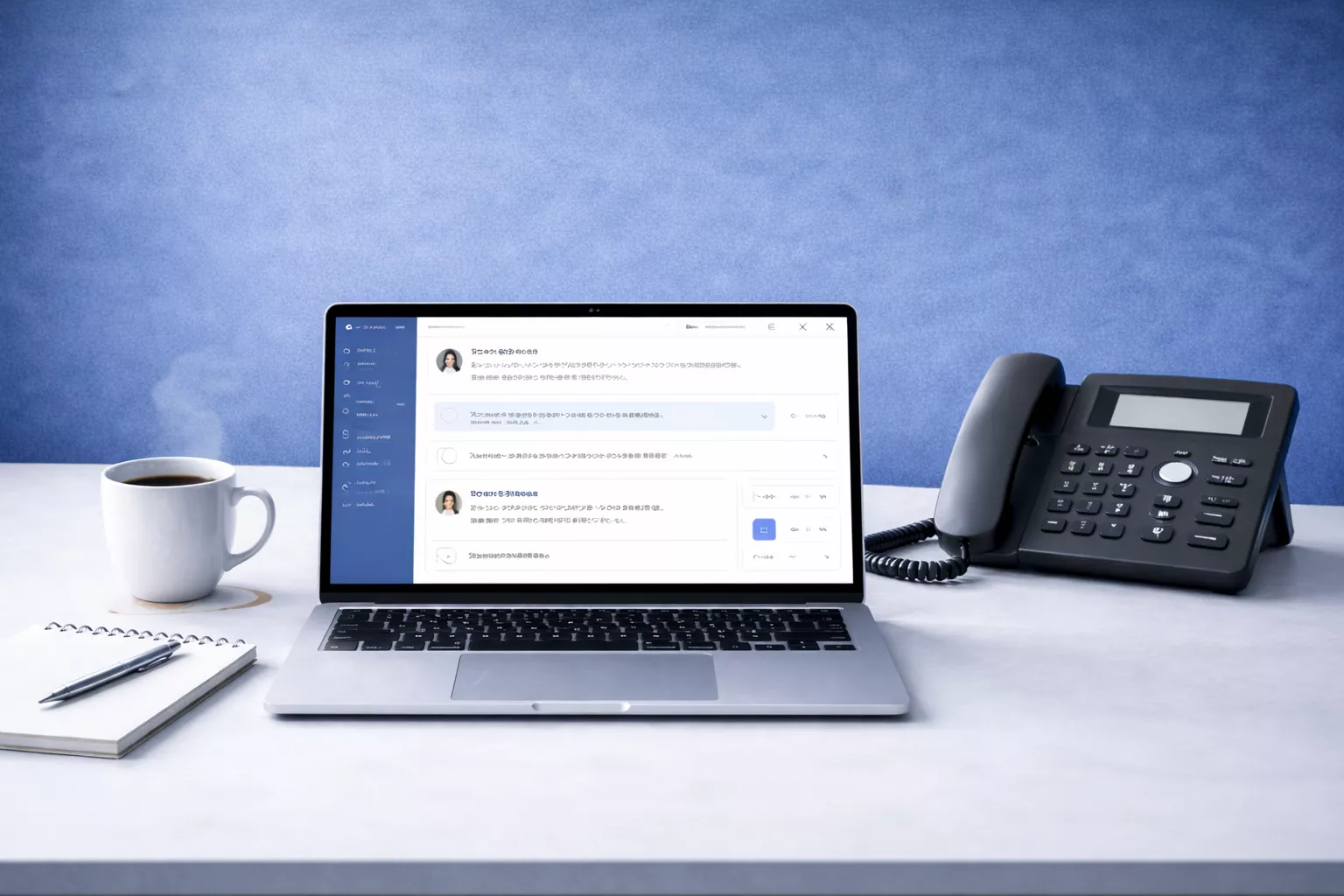 Office team meeting in professional setting